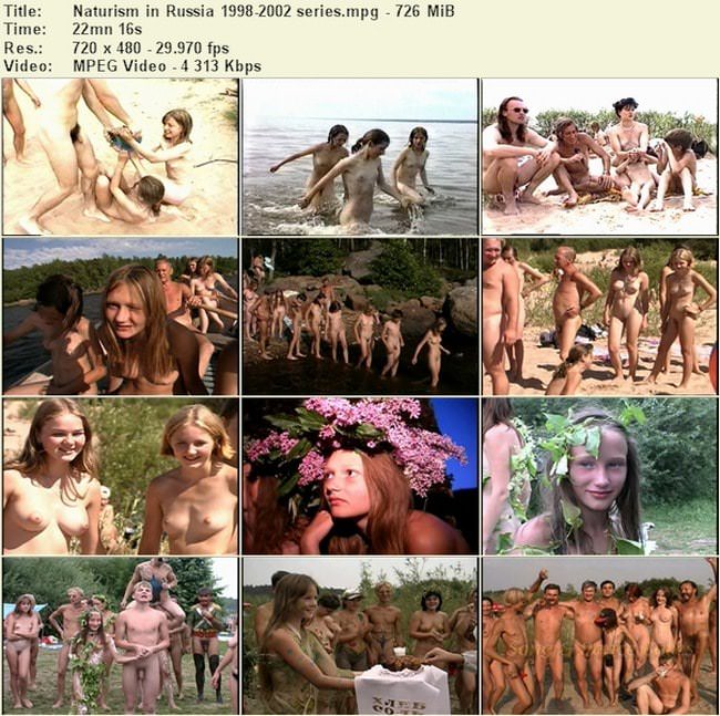 Nudism video - Naturism in russia 1998-2002
