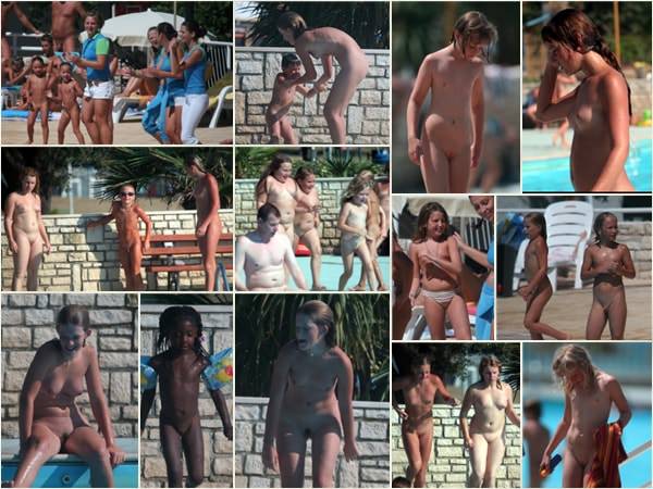 Young nudists photo - Purenudism nudist pool