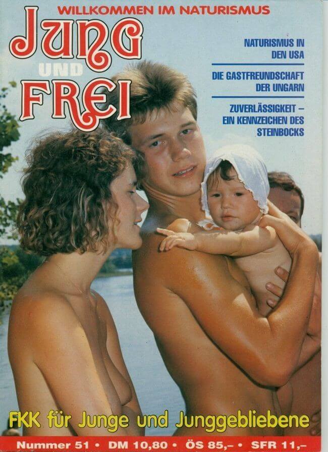 Jung und Frei Nr 51 - Love for oneself and the environment are important values in naturism and nudism
