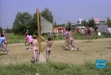EVFKK - Miss Volleyball - Naturism teaches respect and love for the natural world