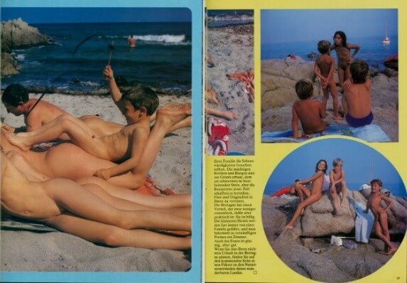 Jung und Frei Nr 42 - Growing up on a nudist beach