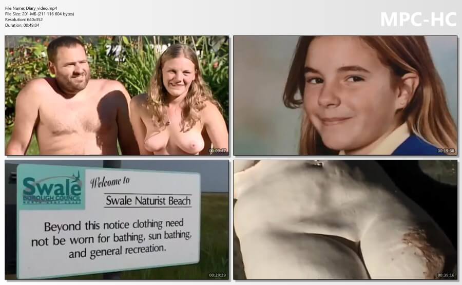 Diary of a nudist video - Current trends in the development of the naturist movement