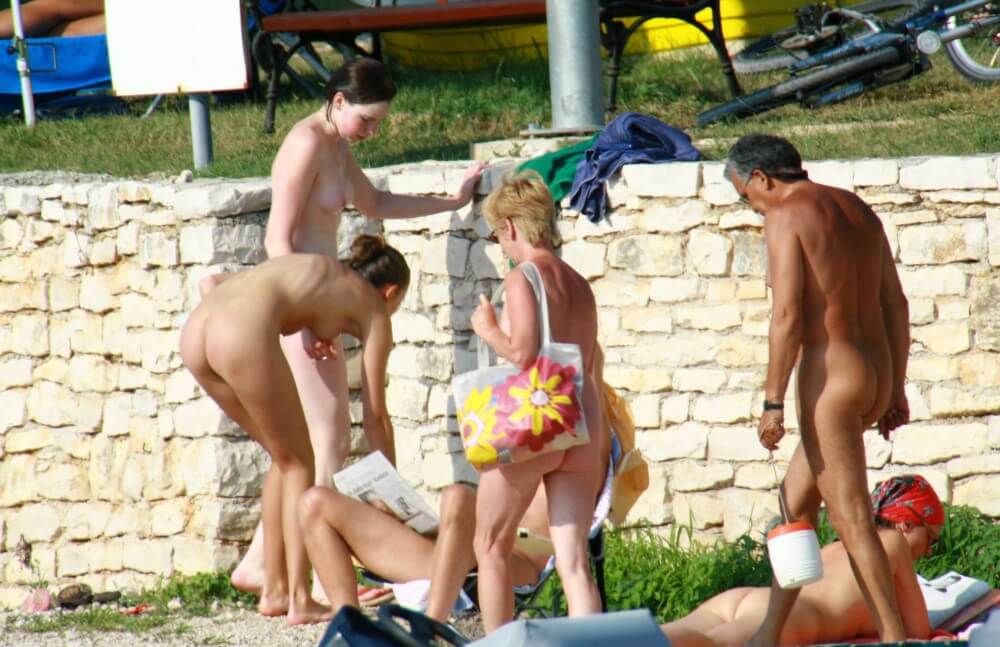 Nude Duet Girls Rail Climb Photo Set - The community of naturist movement supporters and their values