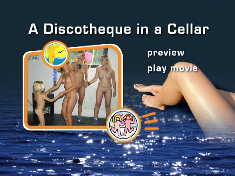 Naturist Freedom: A discotheque in a cellar - The practice of nudism helps overcome insecurities and overcome fears