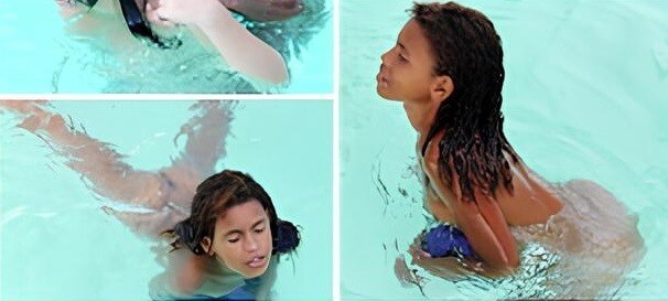 Brazil naturism gallery, Tropic Pool Sunbath 2 - A nudist values simplicity and naturalness in life