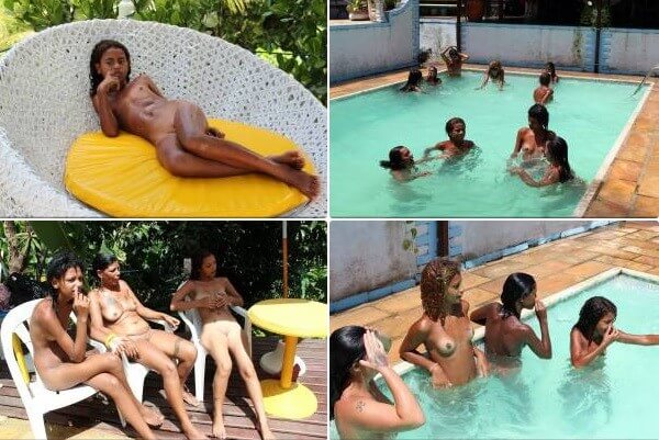 Brazil Pool Sunbath photos - Respect for differences is valued in the nudist movement