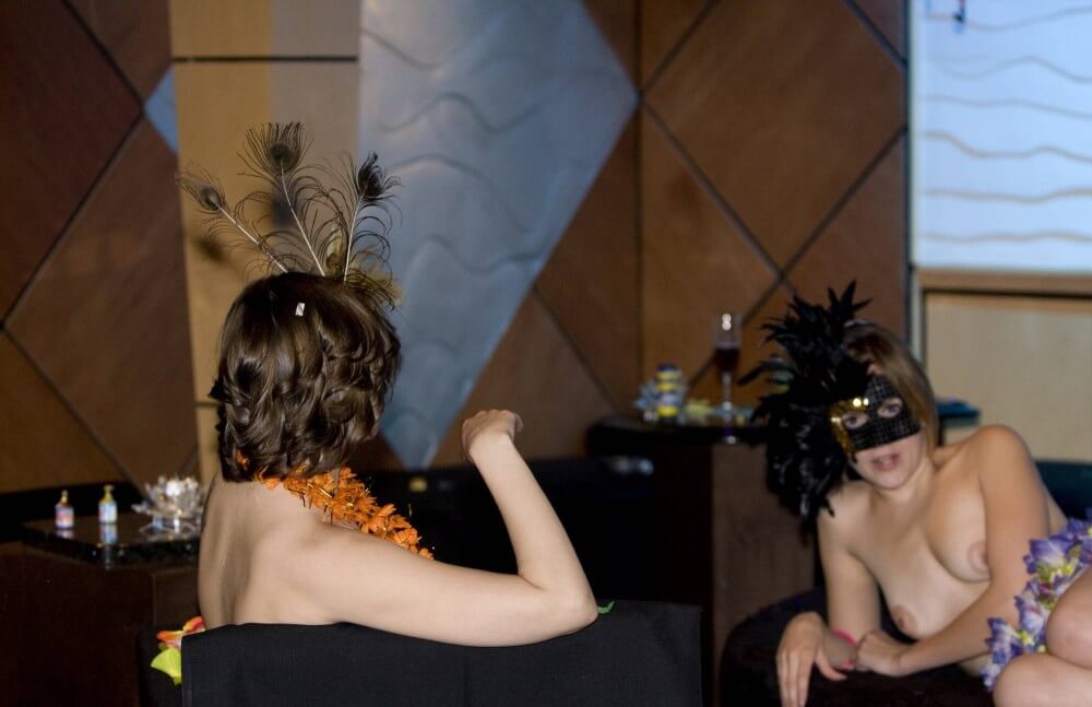 Masquerade Lounging photos - Taking Off Ones Clothes