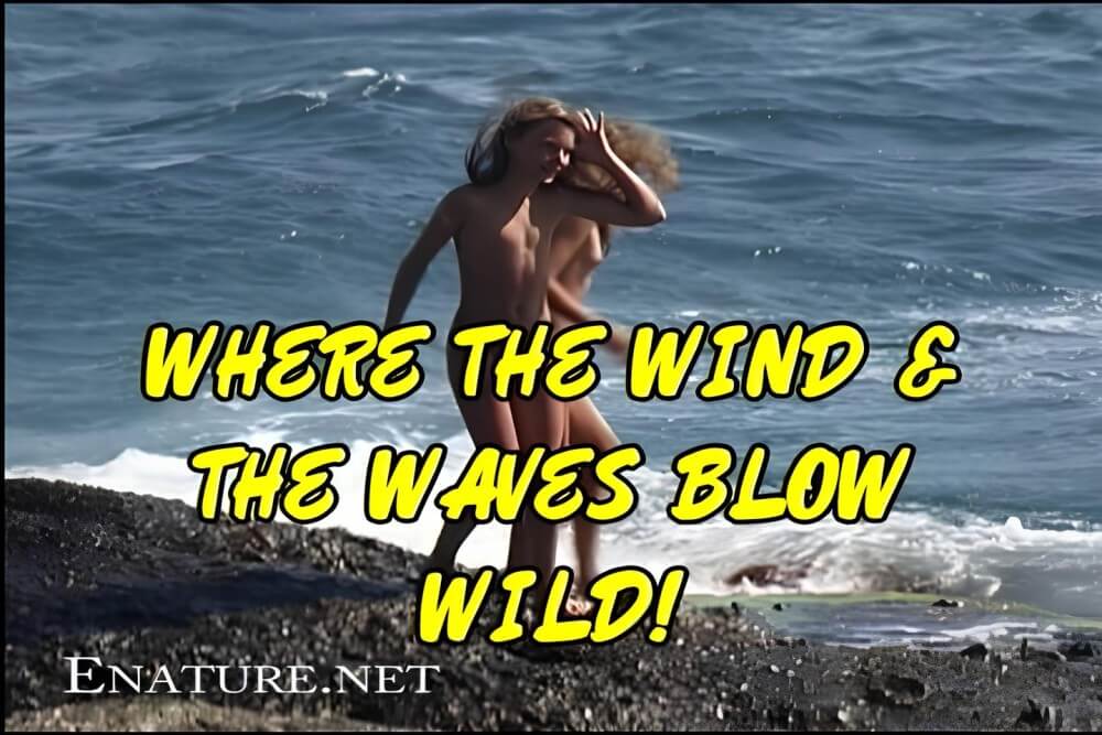 Enature - Where the Wind and the Waves Blow Wild! - Living in harmony with nature as the primary goal of the naturist lifestyle