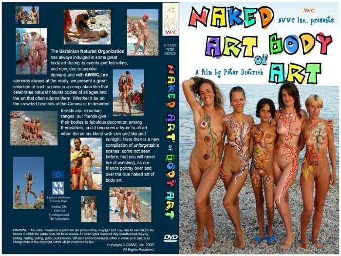 Enature, AWWC – Naked Art Of Body Art - Nudists live together in nature and in groups