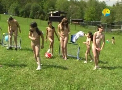 Naturist Freedom: Slide in the Summer - Nature and nudism are the best home for a person