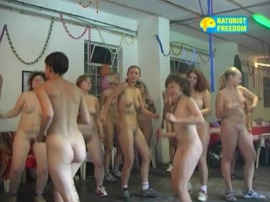Naturist Freedom: Discotheque in a Cellar - Must always be without clothes