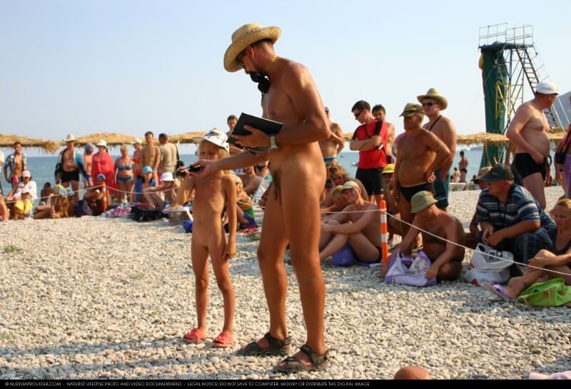 Naturist Pageant Line Up photos - What is naturist tourism