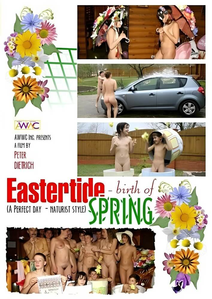 Enature, AWWC – Eastertide Birth Of Spring film - Lightness and ease as the main traits of naturists