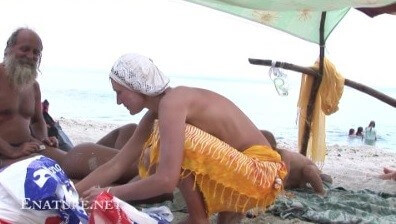 Enature - Back to the bare beach Full HD - Nudism helps overcome shyness and insecurities