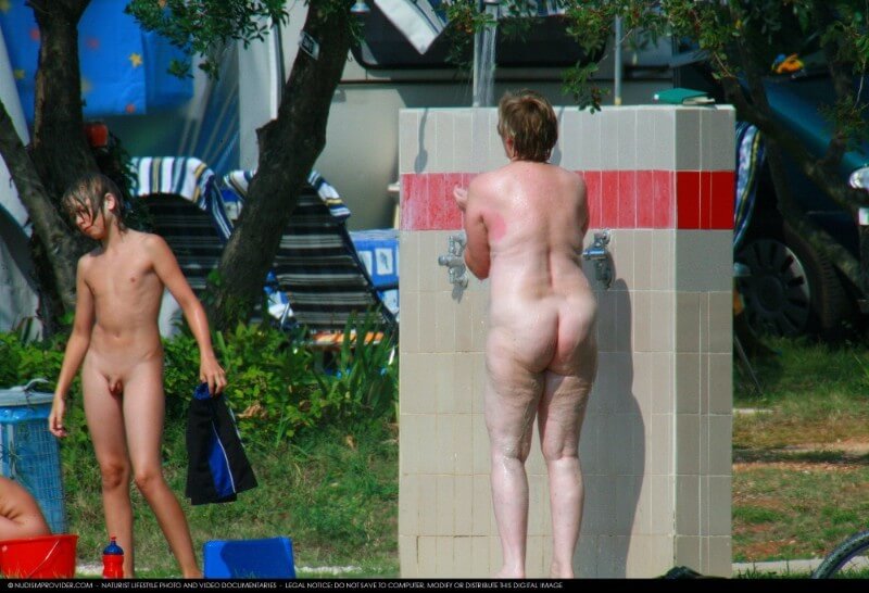 Covered in Towel Nudists-Boardwalk Biking - Peace and tranquility are important values for advocates of naturism and nudism