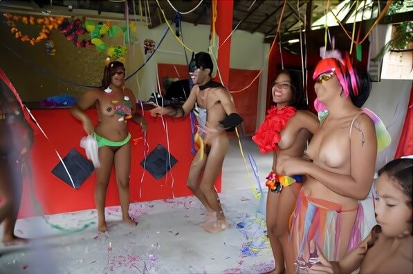 Tropical Carnival gallery - Part 1, 2, 3 - The desire to connect with nature and be unclothed