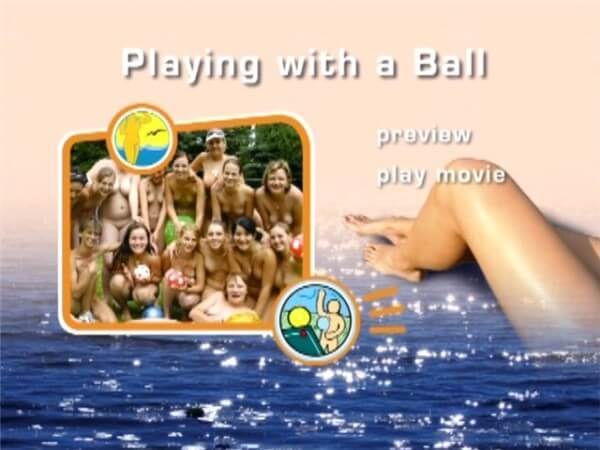 Naturist Freedom: Playing with a ball - Striving for harmony with nature—its okay to be a little naked