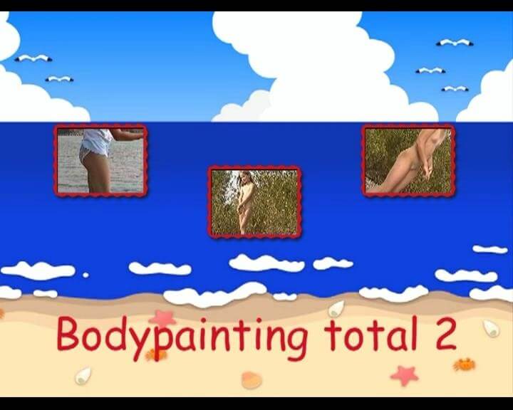 Naturistin: Bodypainting Total 2 - Ordinary people as naturists
