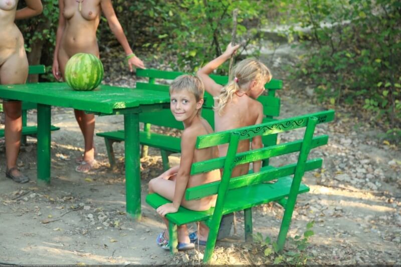 Naturists green picnic photos - People seek unity with nature through naturist practices