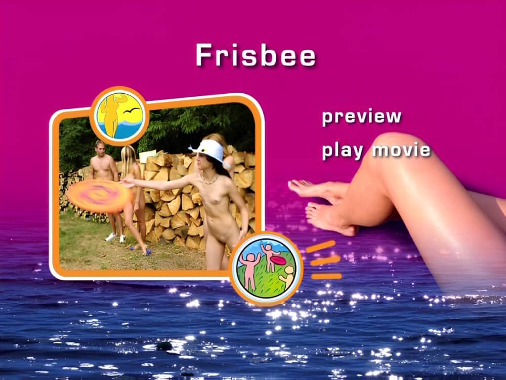 Naturist Freedom - Frisbee DVD - Naturism and nudism as a path to spiritual balance and inner peace