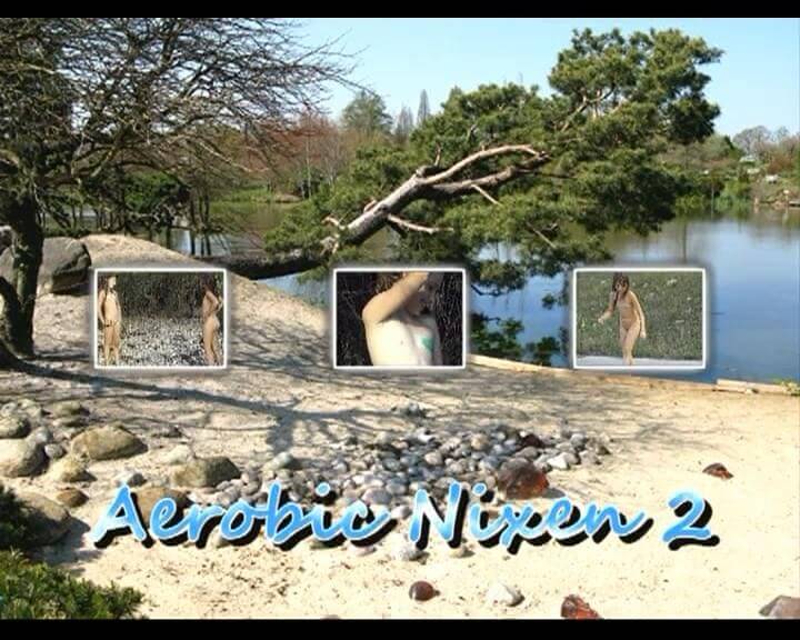 Naturistin: Aerobic Nixen 2 upd - Looking at the sun and my own naked body