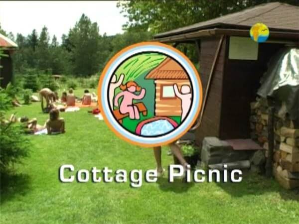 Naturist Freedom: Cottage Picnic DVD - Through naturism, people seek an opportunity to become closer to nature and to themselves