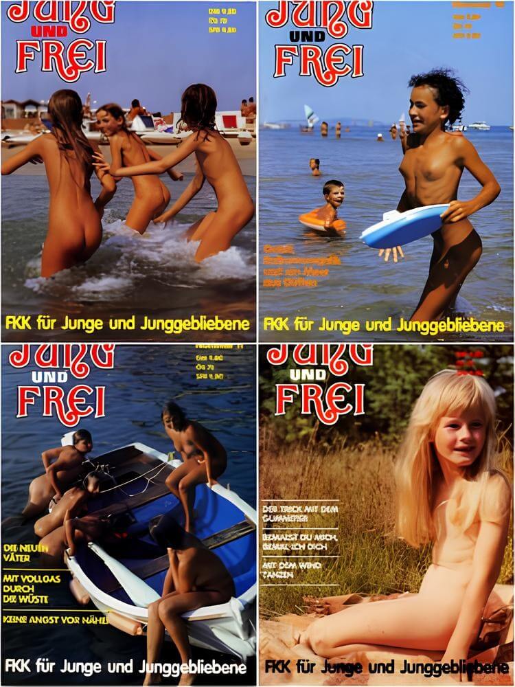 Jung und Frei Nr 9-12 - Simplicity is an important part of naturists lives