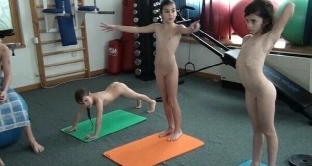 Piano, pool and tennis Full HD - The culture of nudism promotes tolerance and mutual understanding