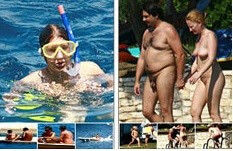 Naturism photo gallery # 48 - Ordinary people as naturists