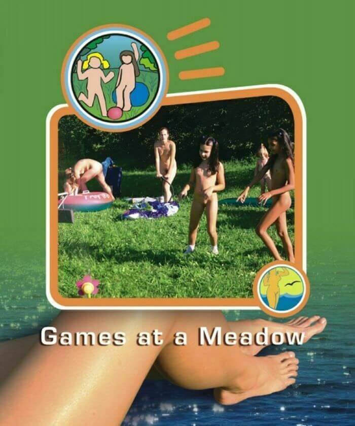 Naturist Freedom: Games at a Meadow - The community of naturist movement supporters