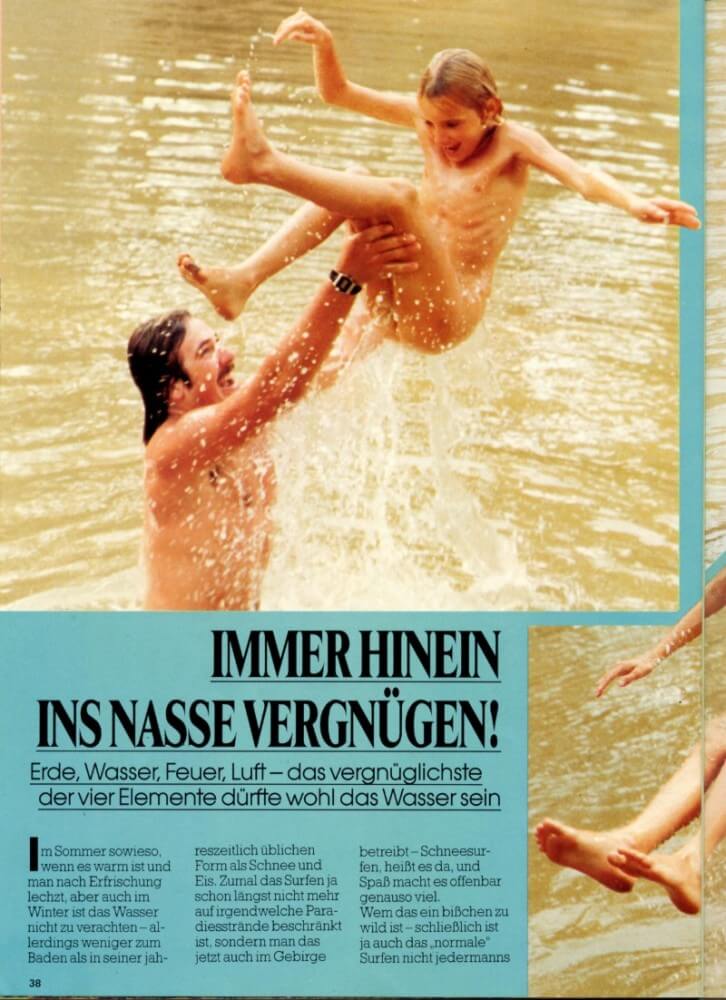 Jung und Frei Nr 31 - Nudity promotes inner harmony and peace of mind