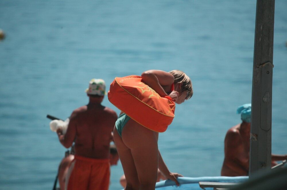 Sunnyside Water Shore pics - A naked persons soul is visible through their body