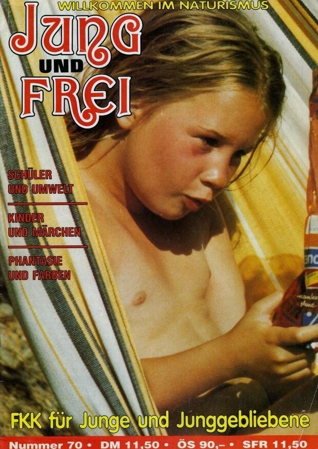 Jung und Frei Nr 70 - Nature fills the naked body with energy and inspiration