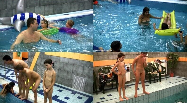 Contests In The Water 1 - A person without clothes is closer to the wild