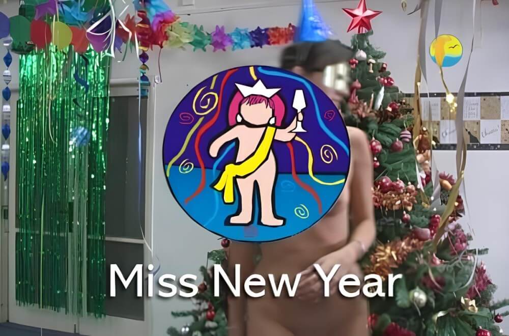 Naturist Freedom: Miss New Year - One of the most striking examples of naturism