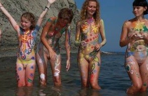 A Mediterranean Crag photos - Nudism and naturism promote respect for natural beauty and diversity