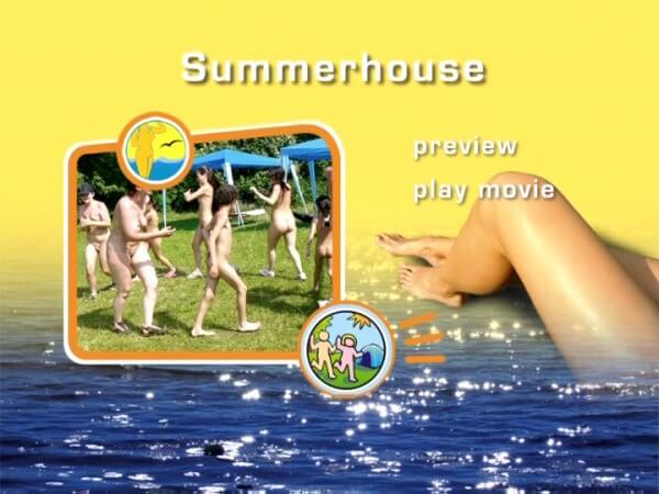 Naturist Freedom: Summer house DVD - They value simplicity and naturalness, and encourage people not to feel self-conscious about being naked