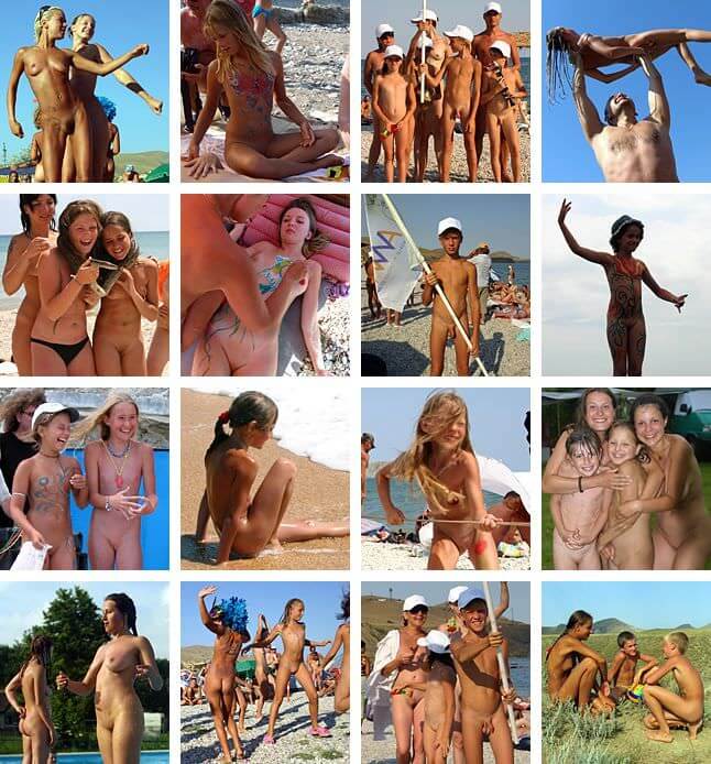 A new collection of beautiful nudist photos - Are required to remain naked at all times