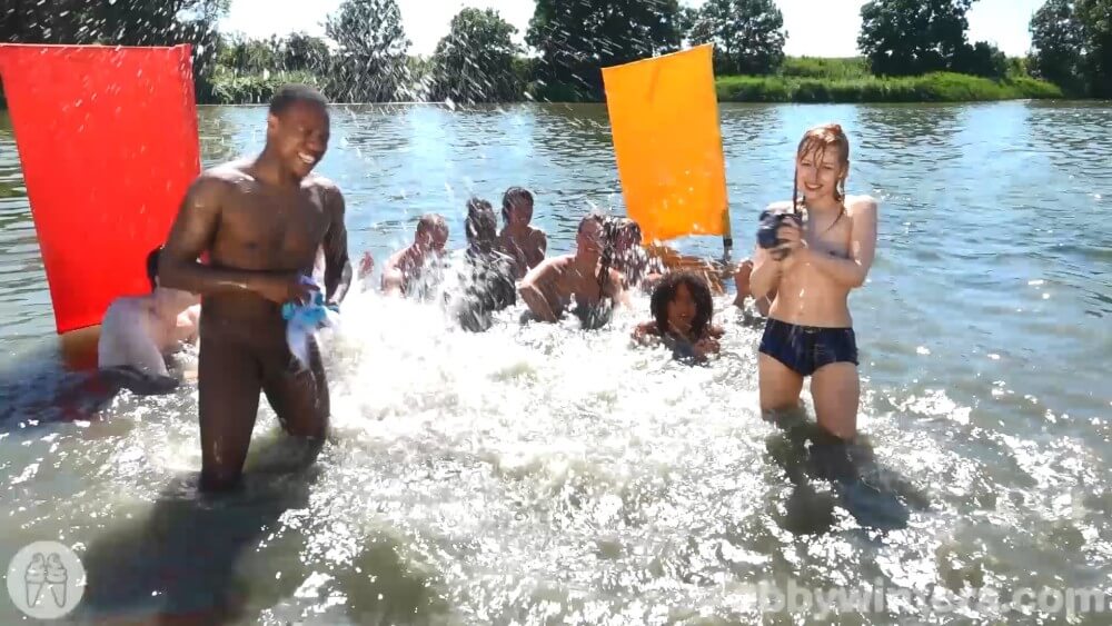 Abbywinters Beach games Full HD - Melting under the scorching sun, I sunbathe naked